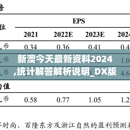 新澳今天最新资料2024,统计解答解析说明_DX版122.289-3