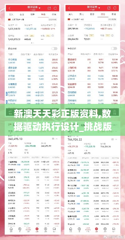 新澳天天彩正版资料,数据驱动执行设计_挑战版66.829-5