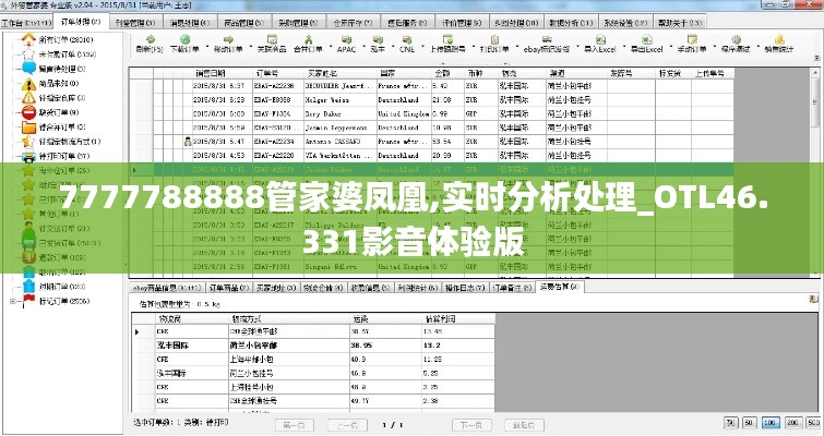 7777788888管家婆凤凰,实时分析处理_OTL46.331影音体验版