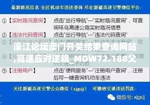 濠江论坛澳门开奖结果查询网站,高速应对逻辑_MDW72.188父母版