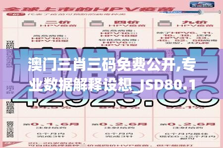 澳门三肖三码免费公开,专业数据解释设想_JSD80.122原创版