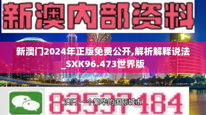 新澳门2024年正版免费公开,解析解释说法_SXK96.473世界版