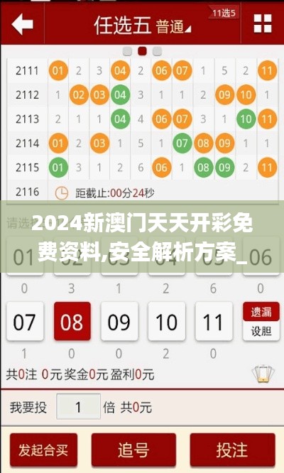 2024新澳门天天开彩免费资料,安全解析方案_XP116.488-5