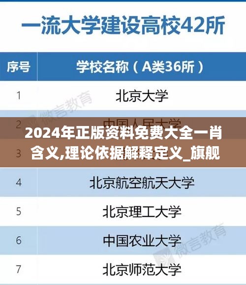 2024年正版资料免费大全一肖 含义,理论依据解释定义_旗舰版47.609-2